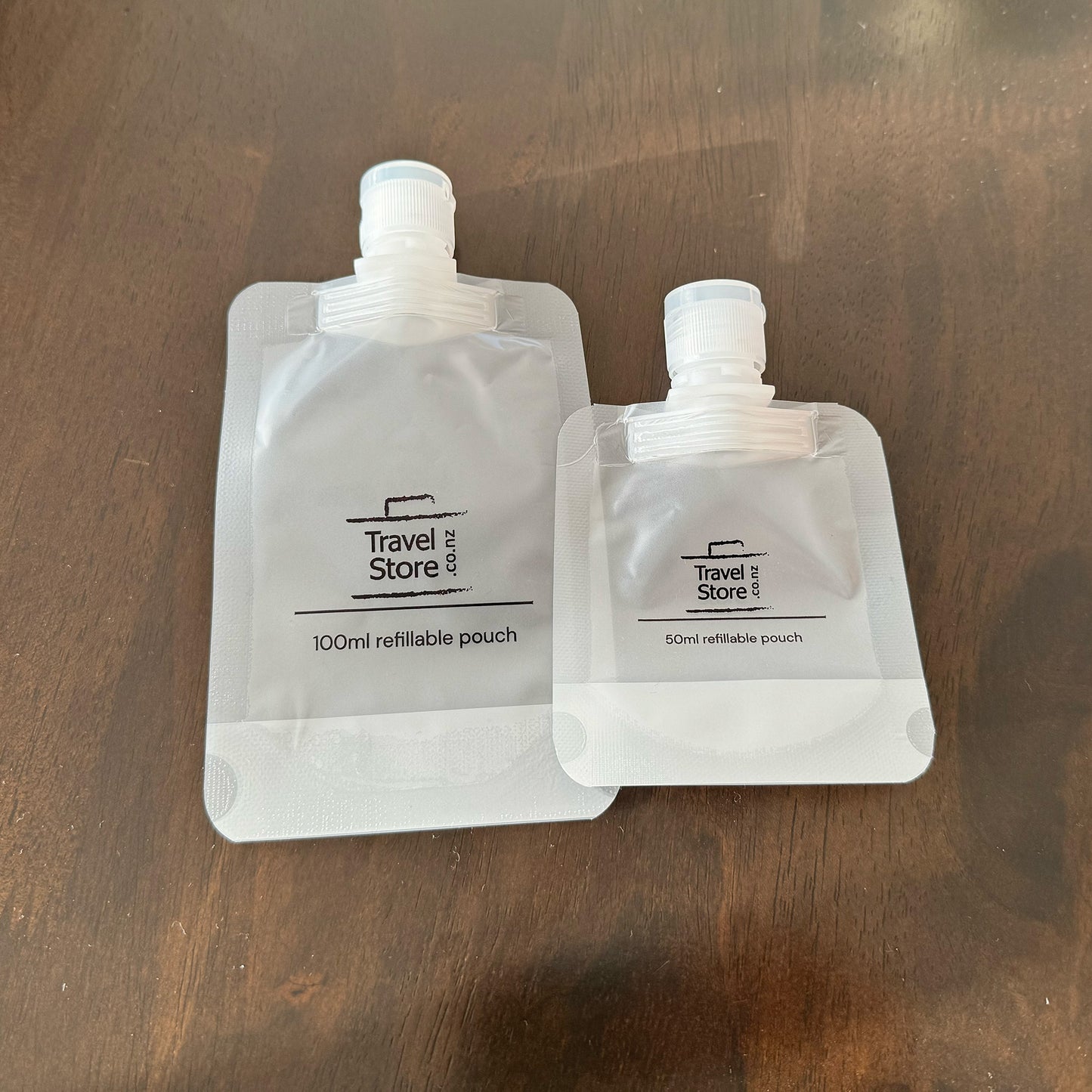 Shampoo and lotion bottles