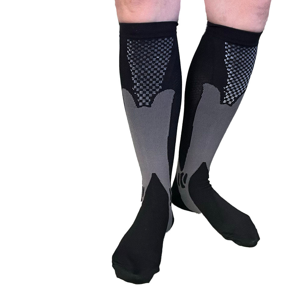 Compression travel socks