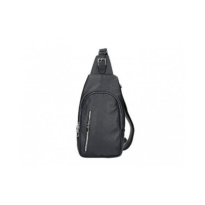 Leather travel crossbody from Italy