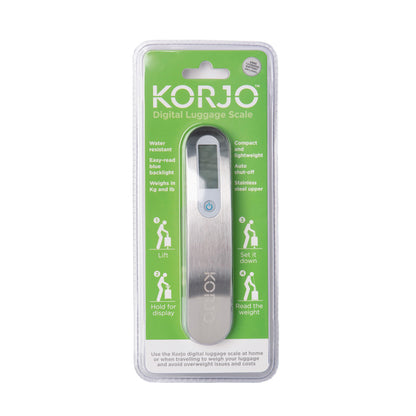 Digital luggage scale by Korjo