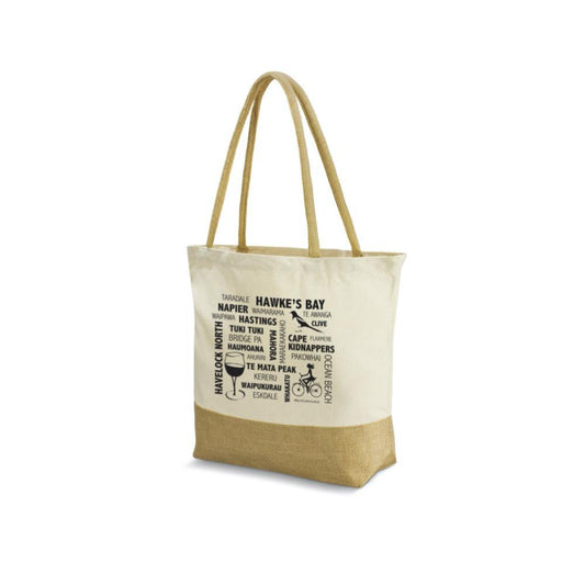 Hawke's Bay canvas tote bag - Travel Store